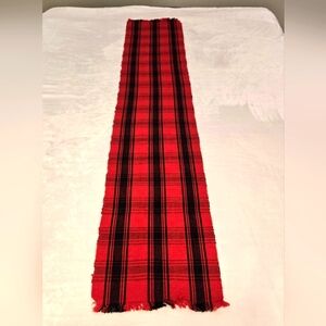 Table Runner Red & Black Buffalo Plaid Centerpiece Farmhouse Decor